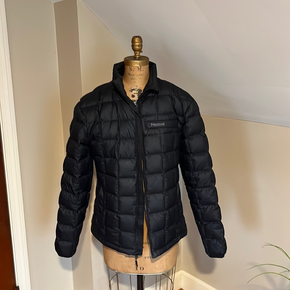 Marmot 600 Fill Down Puffer Jacket Women’s M Black